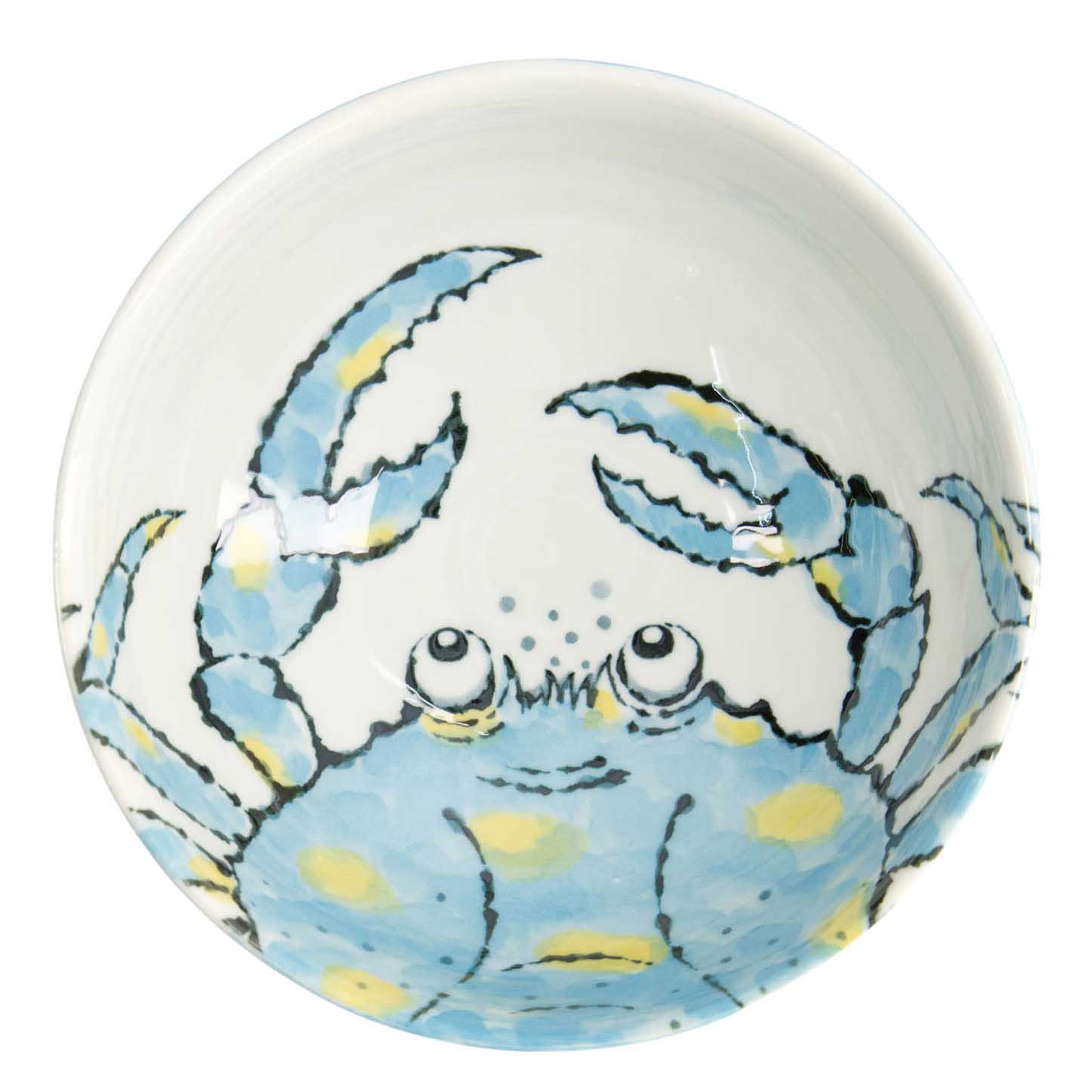 Tokyo Design Studio Seafood Ramen Bowl 18.5x8cm Crab Light Blue